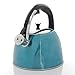 Mr. Coffee Belgrove 2.5 Quart Stainless Steel Tea Kettle, Turquoise