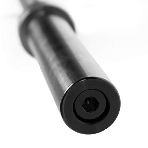 CAP Barbell 5Foot Solid Olympic Bar, Black (2Inch) (OBIS60B) Pricepulse