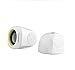 Earise AL-101 3.5mm Mini Computer Speakers, Powered by USB (White)
