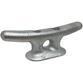 Heavy-Duty Galvanized Dock Cleat for Marine Mooring | Corrosion-Resistant, Freshwater &amp; Saltwater, Easy Installation, Docks &amp; Piers, Boats &amp; Kayaks