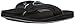 New Balance Men's Recharge Thong Sandal, Black/Grey, 11 D US