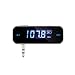 ECRAB FM Transmitter in-car Wireless Audio Adapter for iPad iPhone Samsung Sony Tablet MP3/MP4 Players Android, Mini FM Modulator with Built-in 3.5mm Aux Port