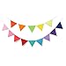 Party Decorations - Felt Flags Banners for Birthday Tea Graduation Party decorations - 3 Meters 15 flags Banner Garland