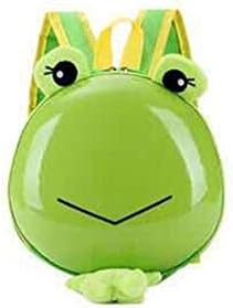 Purple Crane Cute and Waterproof Hard Shell Bird Cartoon School Bag/bagpack/Backpack for Toddlers for playschool/Nursery/Kinder Garden/Picnic (1 – 3 Years Age Group) - Green