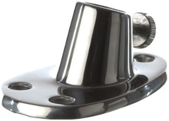 MARINOX Flag Pole Holder Oval Diameter 19 mm V4 A Stainless Steel