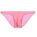 Avidlove Men Briefs Breathable Ice Silk Triangle Bikinis Multi-Packs (3XL = US XL, Style1-1 Pack-Pink)