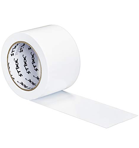 3" x 25 yd 7.5 Mil Thick White Duct Tape PE Coated Weather Resistant (2.83 in 72MM)