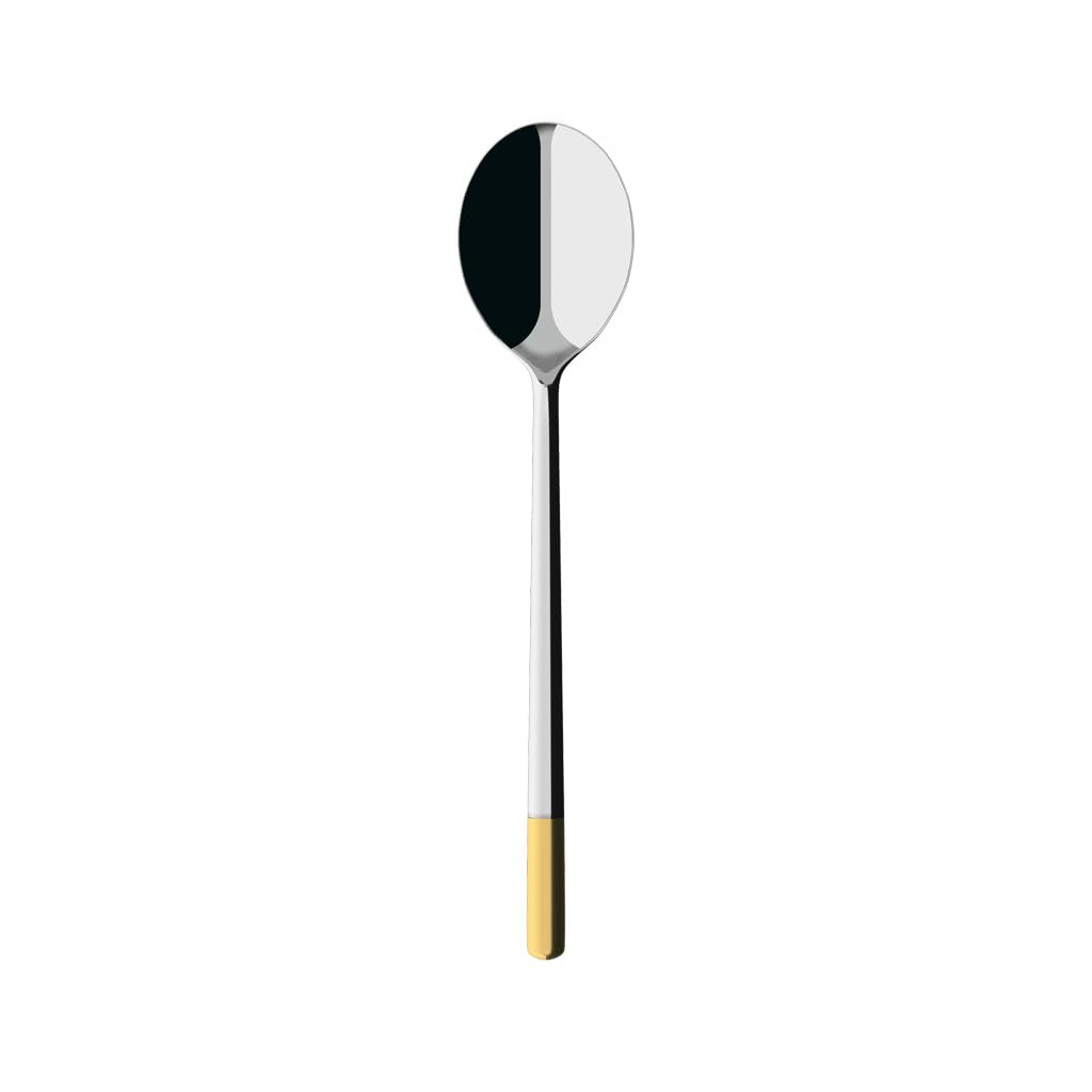 Villeroy & Boch Ella Partially Gold Plated 236 mm Salad Serving Spoon
