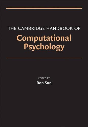The Cambridge Handbook of Computational Psychology (Cambridge Handbooks in Psychology)-cover
