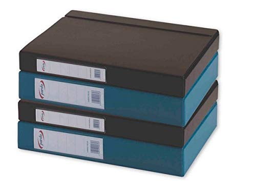 Pardo 265003 – Project Folder Plastic Back, 50 mm, Rubber Blue