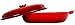 Enameled Cast Iron Covered Casserole-Caribbean (3 Quarts), Red - Utopia Kitchen