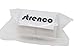 Strenco 2 Inch Self Adhesive Hook and Loop - 5 Feet - Sticky Back - White Tape Fastener