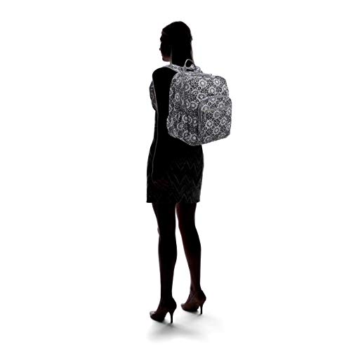 charcoal medallion backpack