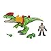 Jurassic World Dilophosaurus & Park Worker Imaginext Figures