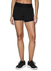 RBX Women's Waistband Pocket Running Shorts W/Inner
