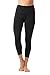 90 Degree By Reflex - High Waist Tummy Control Shapewear - Power Flex Capri - Black and Heather Charcoal 2 Pack - Large