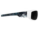 Edge Eyewear HZ146-A2 Caraz Apocalypse 2 Smoke Lens, White & Gray