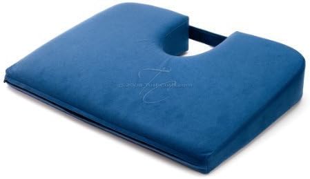 Extra Firm EXTENDED Tush Cush Seat Cushion 15x20 Navy by Tush Cush