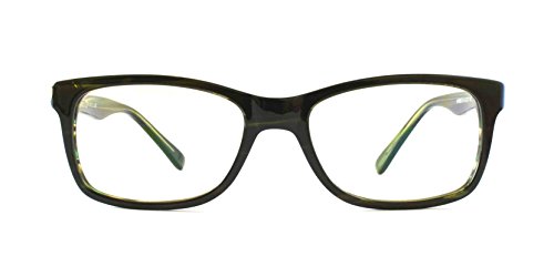 Pixel Eyewear Designer Computer Glasses with Anti-Blue Light Tint UV Protection, Anti-Glare, Full Rim, Acetate Frame Green Emerald Color - Lepo Style