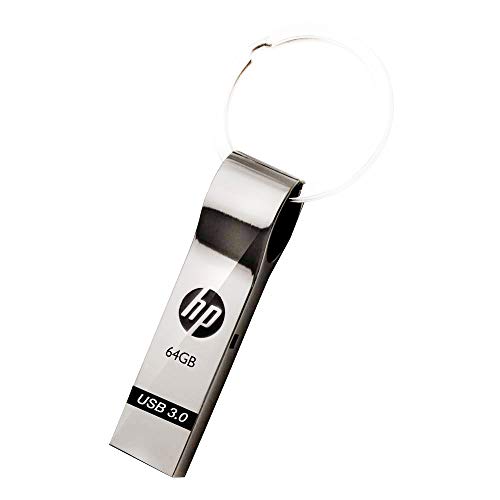 HP 64GB USB 3.0 Metal Key Ring Design Flash Drive