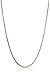 Amazon Collection Gold-Plated Sterling Silver Box-Chain Three-Piece Necklace Set