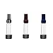 Glass Tube for Solo, Air Glass Tube,Solo Drying Tube Straight,70mm,Replaceable Tip (black+red+blue)
