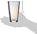 Circleware 76841 Radiance Set of 4 Heavy Base Highball Cooler Drinking Glasses Beverage Tumbler, 15.75 oz, Cups for Water, Juice, Milk, Beer, Ice Tea and Farmhouse Decor, 4pc,