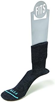 Light Performance Trail – Quarter Socks, Charcoal, S
