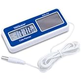 Traceable Calibrated Solar-Powered Digital Thermometer: 1 External Probe