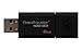 Kingston Digital 8GB 100 G3 USB 3.0 DataTraveler (DT100G3/8GB), Black