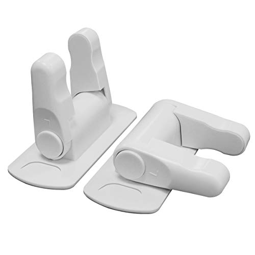 Door Lever Handle Lock 2 Pack Child Proof Door Lock Locker Strong 3M Adhesive For Children Kids Safety