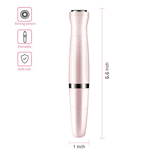 Bikini Trimmer for Women, 3 in 1 Electric Ladies Shaver Facial Hair Painless Removal Eyebrow Trimmer Waterproof Razor