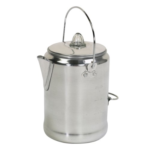 Campfire Coffee Pot Tea Kettle 9 Cup Camping Percolator Camp Fire Maker Outdoor eBay