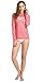 BALEAF Women's Long Sleeve Rashguard Swim Shirt Surf Top Sun Protection UPF 50+ Dubarry Size L