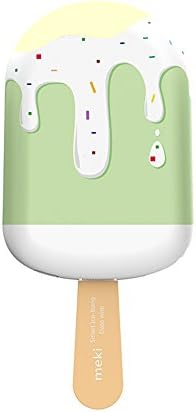 Valentines' gift Power Bank Cute Fast Charging Portable Battery Charger Cartoon 6000mAh Ice cream Battery Backup with flashlight and USB Cable for iPhone, iPad &amp; Samsung Galaxy &amp; More