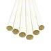 White Paper Straws Plain Solid White Straws 100PCS(white, 100)