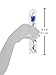 Medline DenTips Disposable Oral Swabs, Adult Untreated, Gentle & Hygienic Oral Care, Blue, Pack of 250