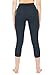 icyzone Women Workout Clothes Athletic Leggings Capri Activewear Hot Yoga Pants(XL, Blueberry)