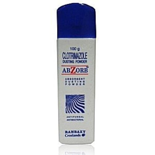 Abzorb Powder 3 x 100 gram Clotrimazole Antifungal Antibacterial
