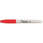 SHARPIE Fine Point Permanent Markers, Red, 1 Count