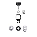 Hard Top Quick Removal Fastener Thumb Screw & Nut Kit for Jeep Wrangler YJ TJ JK JKU Sports Sahara Freedom Rubicon X & Unlimited X 2/4 Door 1995-2016