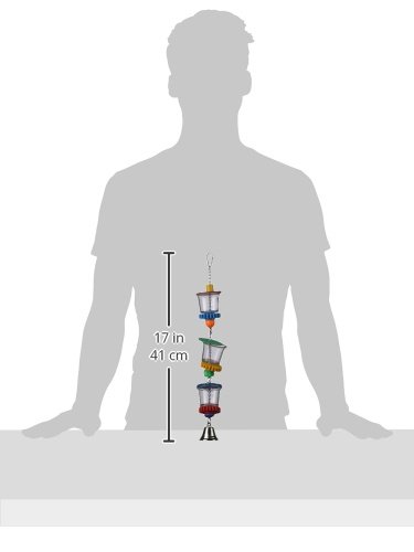 Super Bird Creations 18 by 2-1/2-Inch Bottom's Up Bird Toy, Large