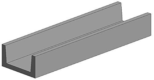 Evergreen Scale Models Channel 5/32" (4)