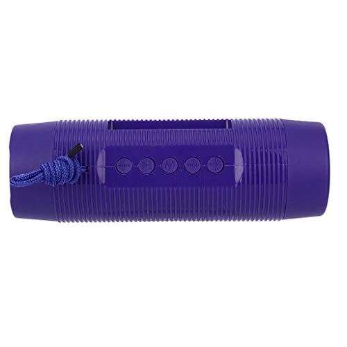 Portable Wireless Bluetooth Stereo Sound SD Card FM USB Speaker Lighting Lamp - Thumbnail 6