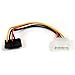 StarTech 6in 4 Pin Molex to SATA Power Cable Adapter (SATAPOWADAP)