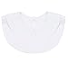Yoyook Women's Detachable PeterPan Half Shirt Blouse False Fake Collar DIY Tops (White)