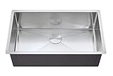 ZUHNE Modena Undermount Kitchen Sink Set, 16-Gauge