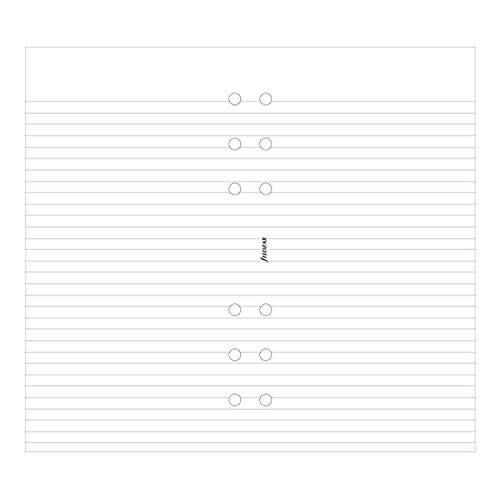 Filofax Blocco note bianco a righe (B132210)