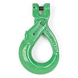 Locking Slip Hook, 9/32 in, 4300 lb, Clevis