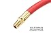 TEKTON 3/8 Inch I.D. x 10 Foot Hybrid Lead-In Air Hose (300 PSI) | 46134 | Made in USA